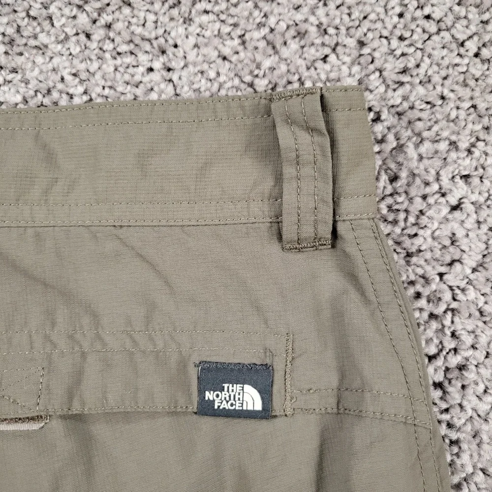 The North Face Mens 38‎ Regular Horizon Convertible Ripstop Pants Olive Green